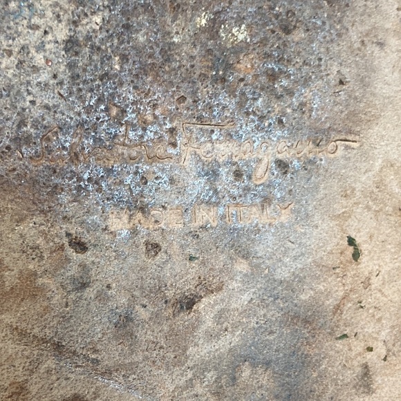 salvatore ferragamo nubuck leather loafers - Picture 12 of 16